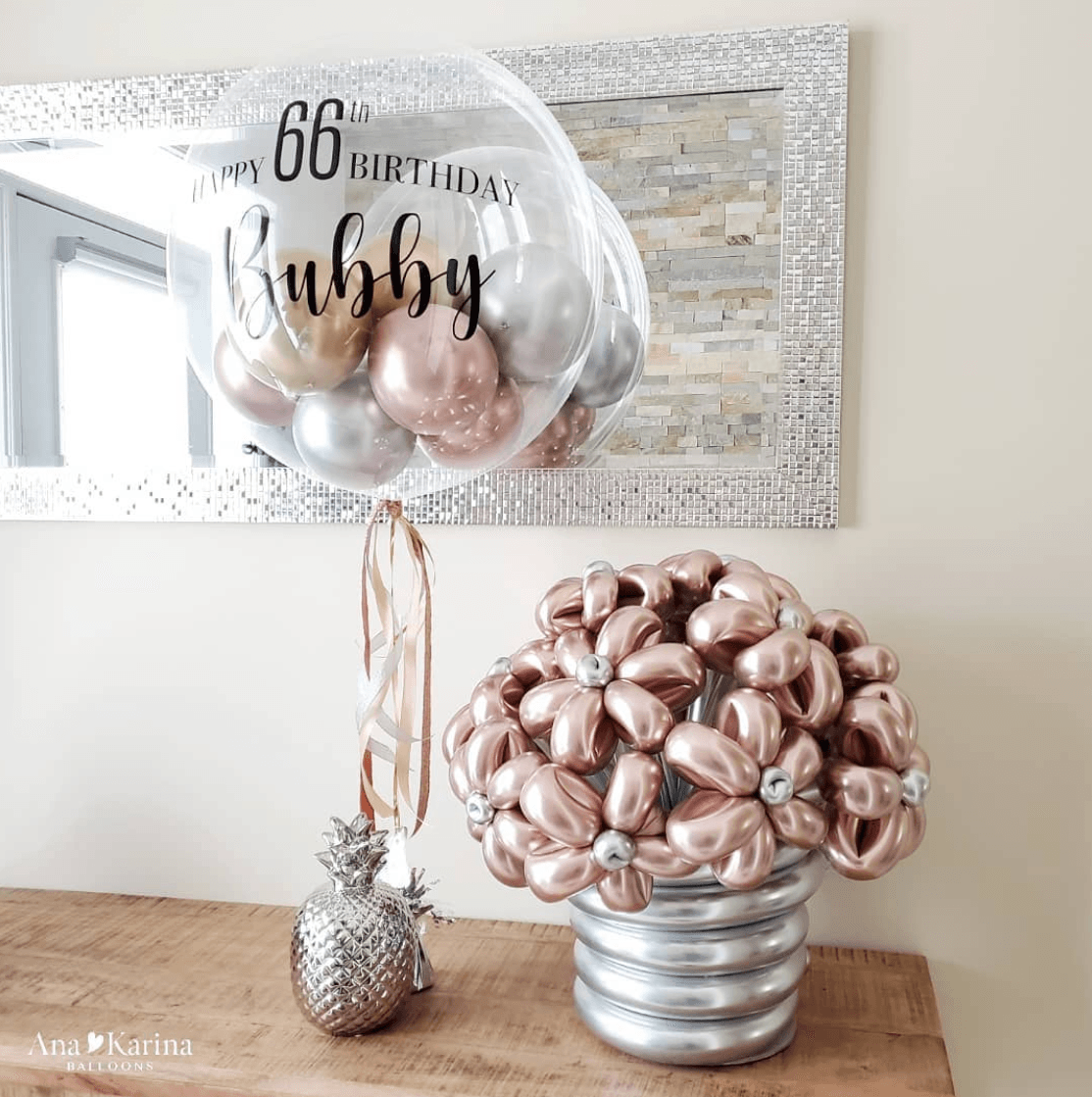 Flower balloons