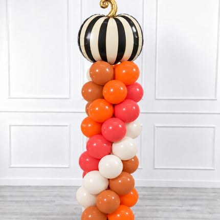 Halloween - Classic Balloon Column - Elegant Pumpkin - Orange