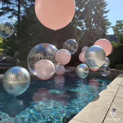 Custom Pool Balloon Instalations
