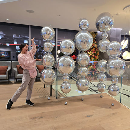 Luxe Orbz Balloons Columns