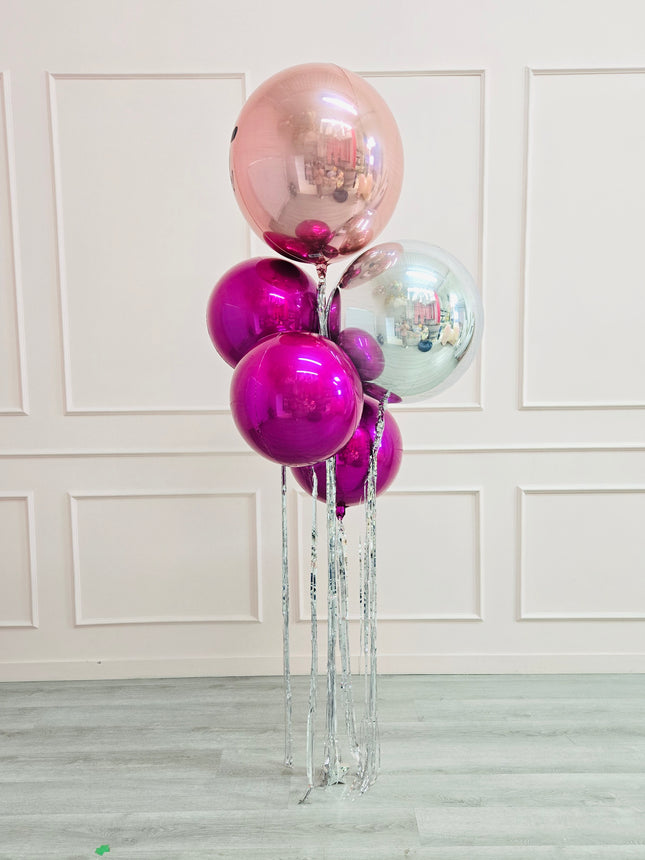 Glam Orbz Balloon Bunch