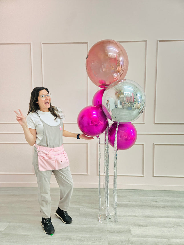 Glam Orbz Balloon Bunch