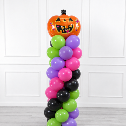 Halloween - Classic Balloon Column - Pumpkin - Vibrant Fun
