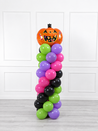 Halloween - Classic Balloon Column - Pumpkin - Vibrant Fun