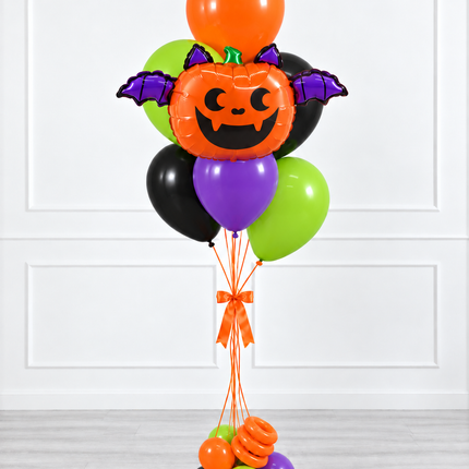 Halloween - Balloon Bunch - Vampire Pumpkin - Vibrant Fun (8 balloons)