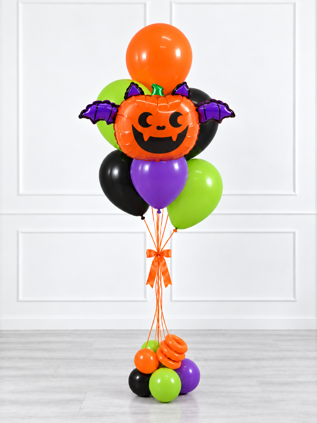 Halloween - Balloon Bunch - Vampire Pumpkin - Vibrant Fun (8 balloons)
