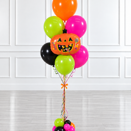 Halloween - Balloon Bunch - Pumpkin - Bright Fun (8 balloons)