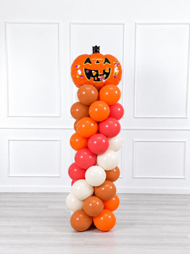 Halloween - Classic Balloon Column - Pumpkin Fun - Orange