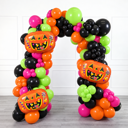 Halloween - Balloon Arch - Pumpkins - Bright Fun