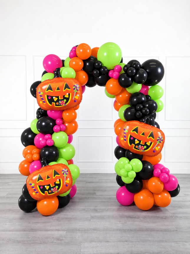 Halloween - Balloon Arch - Pumpkins - Bright Fun