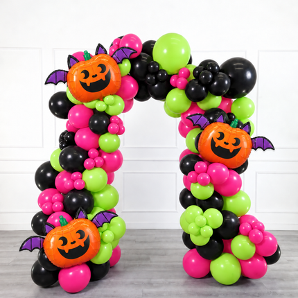 Halloween - Balloon Arch - Vampire Pumpkins - Bright Fun