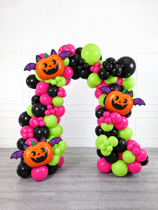 Halloween - Balloon Arch - Vampire Pumpkins - Bright Fun
