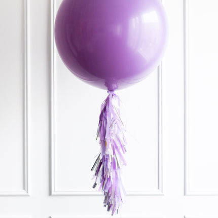 Personalized Jumbo Balloon - Purple