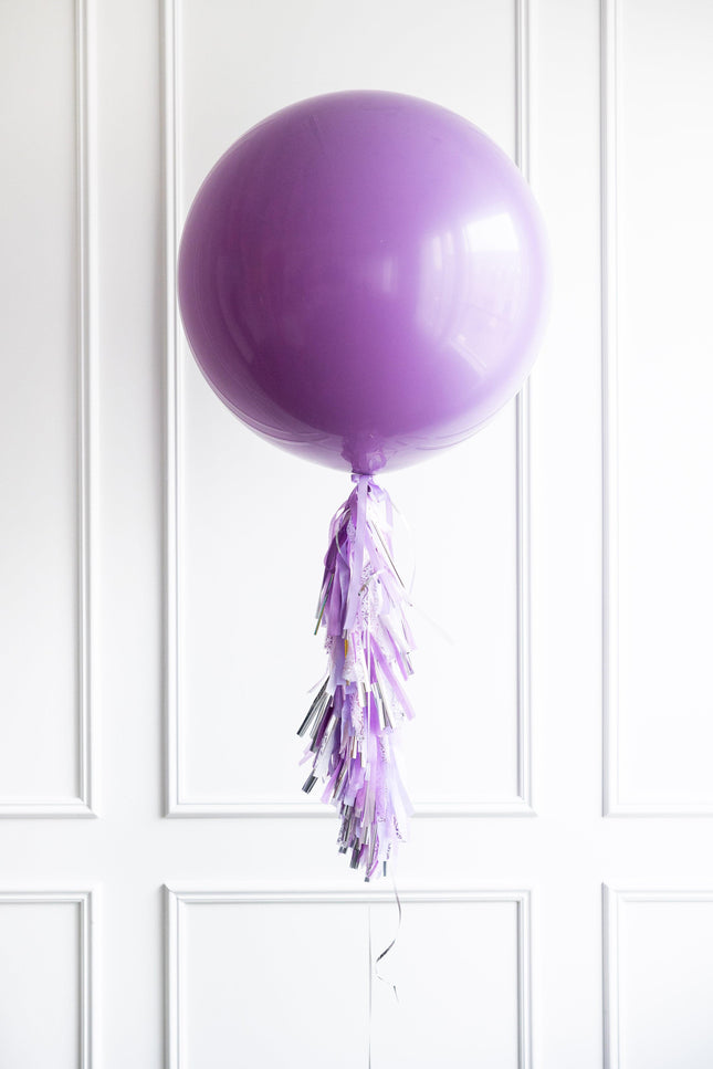 Personalized Jumbo Balloon - Purple