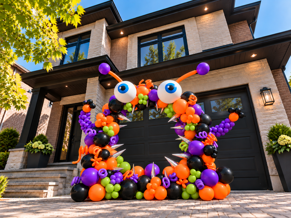 Halloween - Monster Balloon Hoop - Vibrant Fun