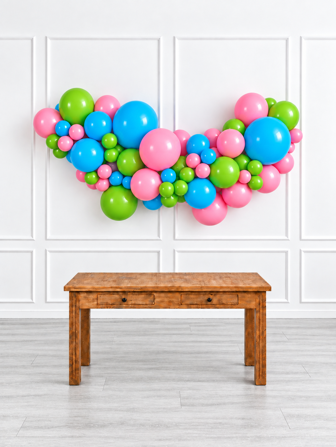 Ana Karina Balloons candy garden easy-hang organic balloon garland, additional product image