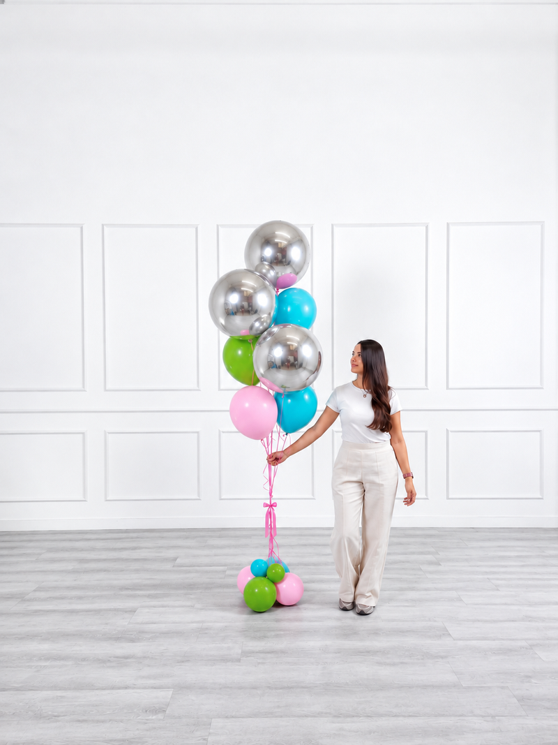 Ana Karina Balloons candy garden balloon bunch orbz luxe, additional product image