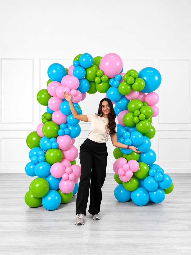 Ana Karina Balloons candy garden organic balloon arch, additional product image