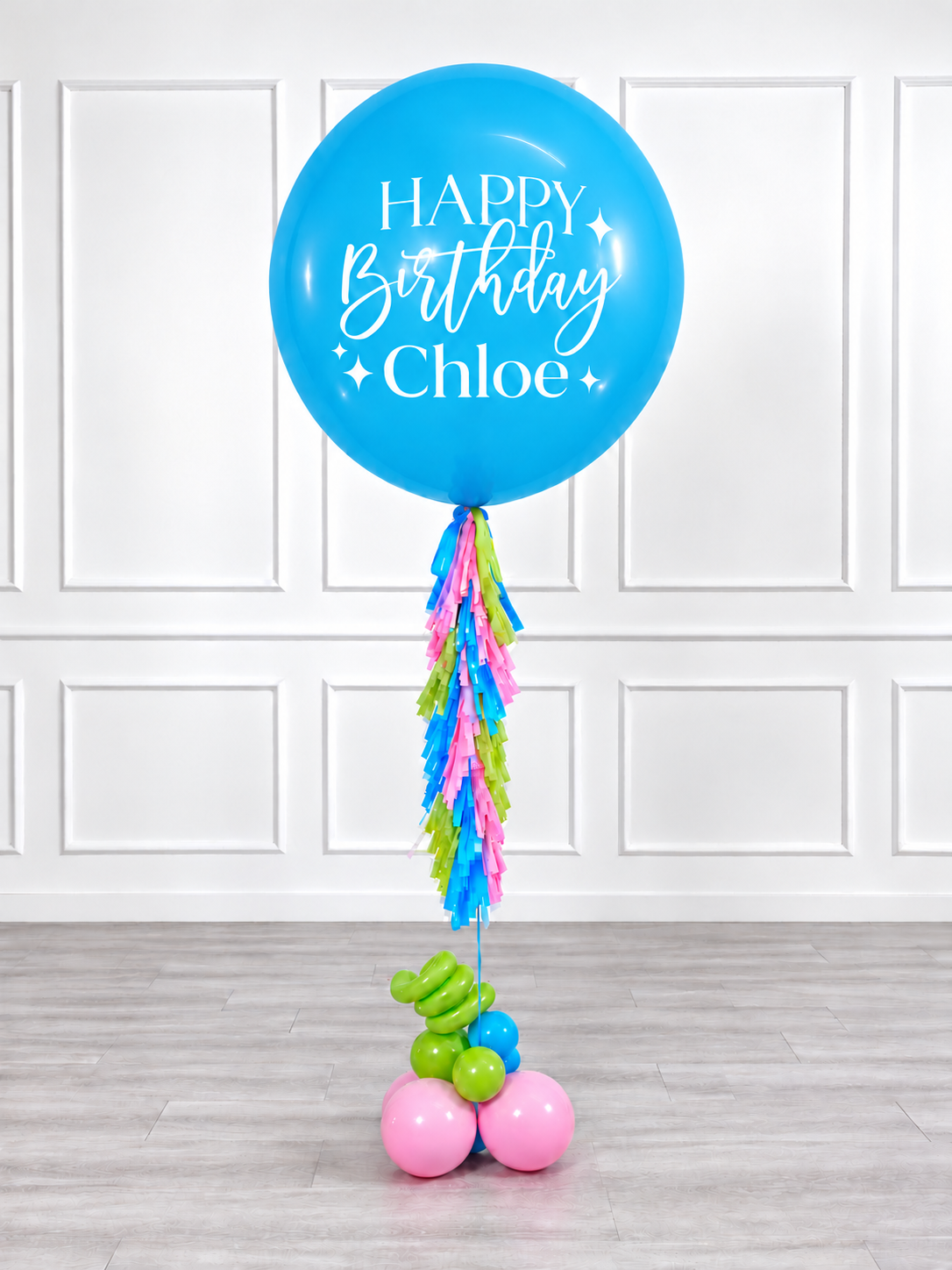 Ana Karina Balloons candy garden personalized jumbo balloon, additional product image