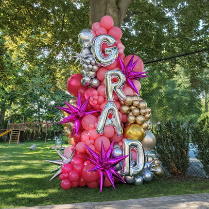 GRAD Delux Garland with Foil Letters