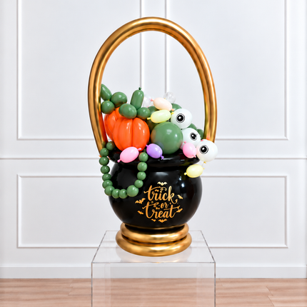 Halloween - Cauldron Balloon Surprise - Black