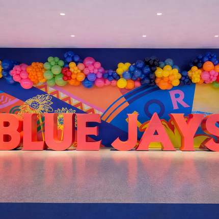 Custom Balloon Garland for Corporate Events
