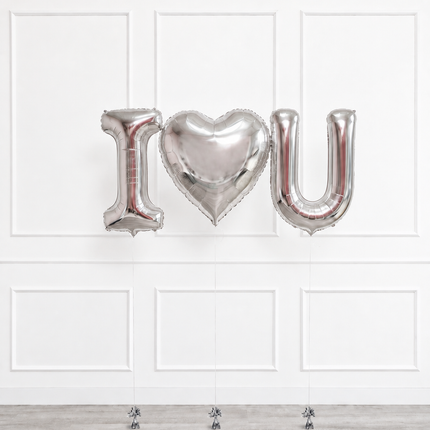 Valentine's - I ❤️ U Balloon Arrangement
