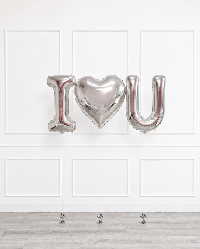 Valentine's - I ❤️ U Balloon Arrangement