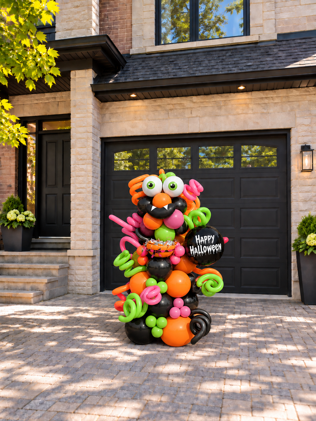 Halloween - Monster Pillar Display - Bright Fun