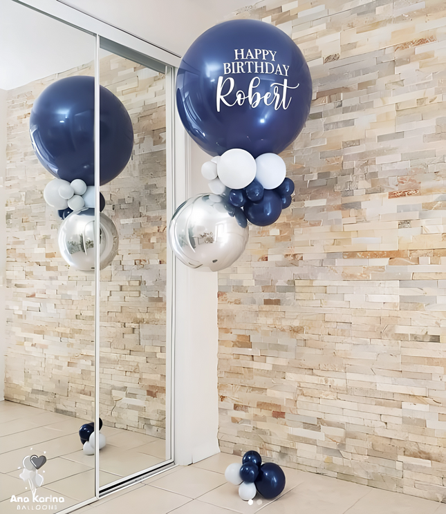 Personalized Elegant Jumbo Balloon