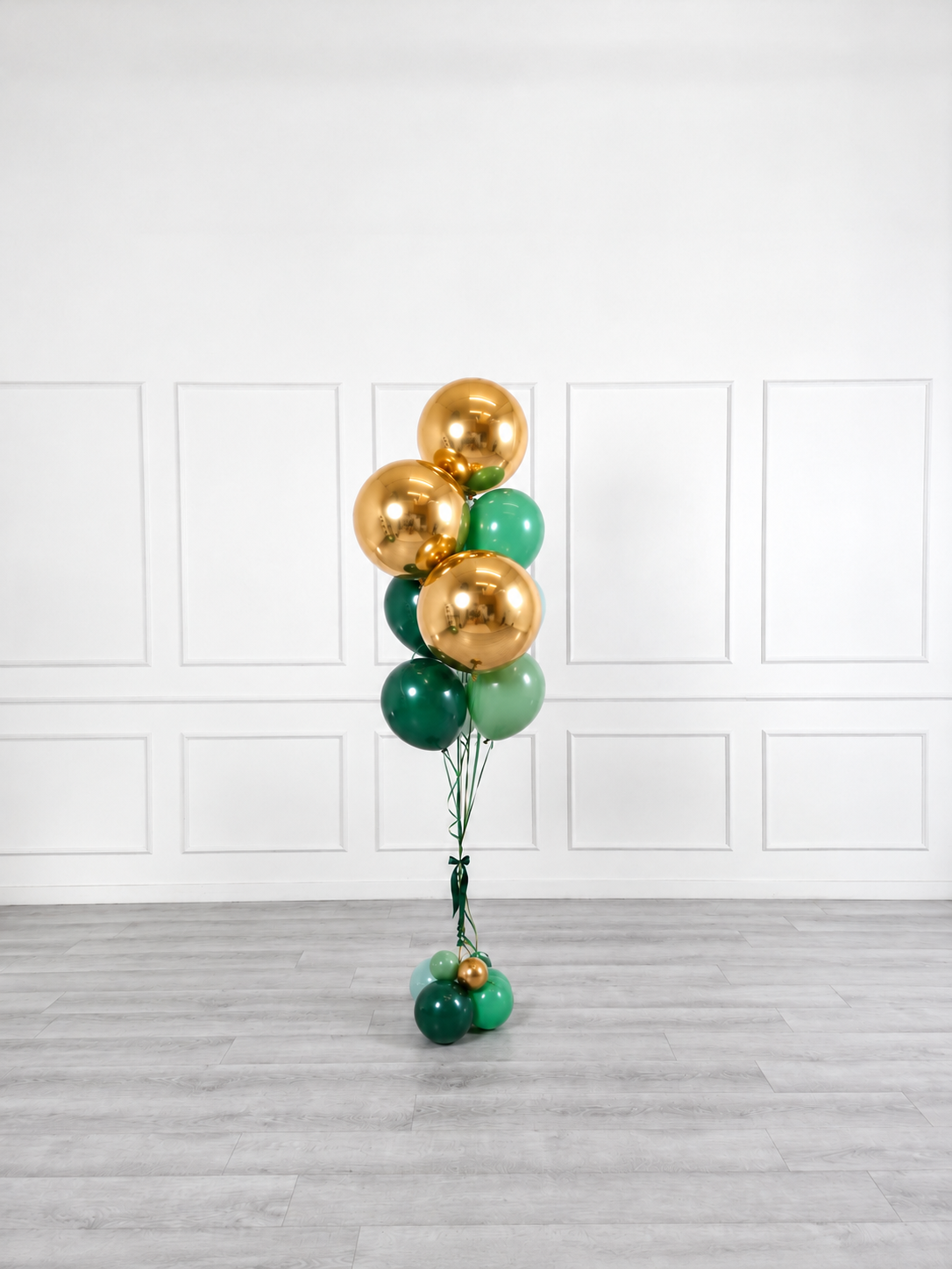 Ana Karina Balloons emerald forest balloon bunch orbz luxe
