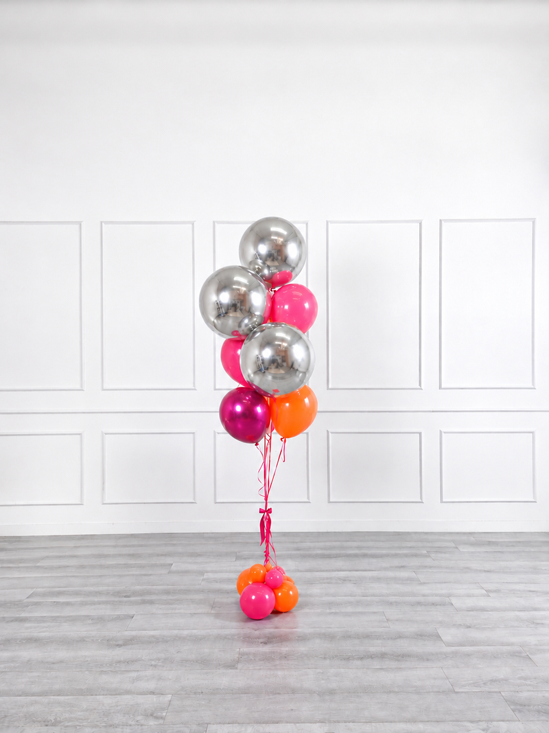 Ana Karina Balloons fire burst balloon bunch orbz luxe