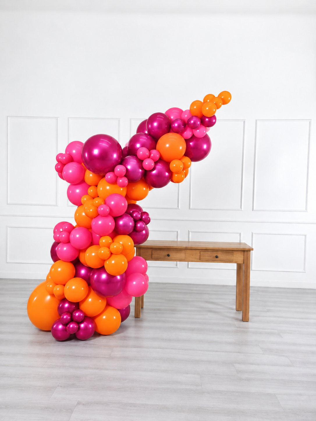 Ana Karina Balloons fire burst freestanding balloon garland, additional product image