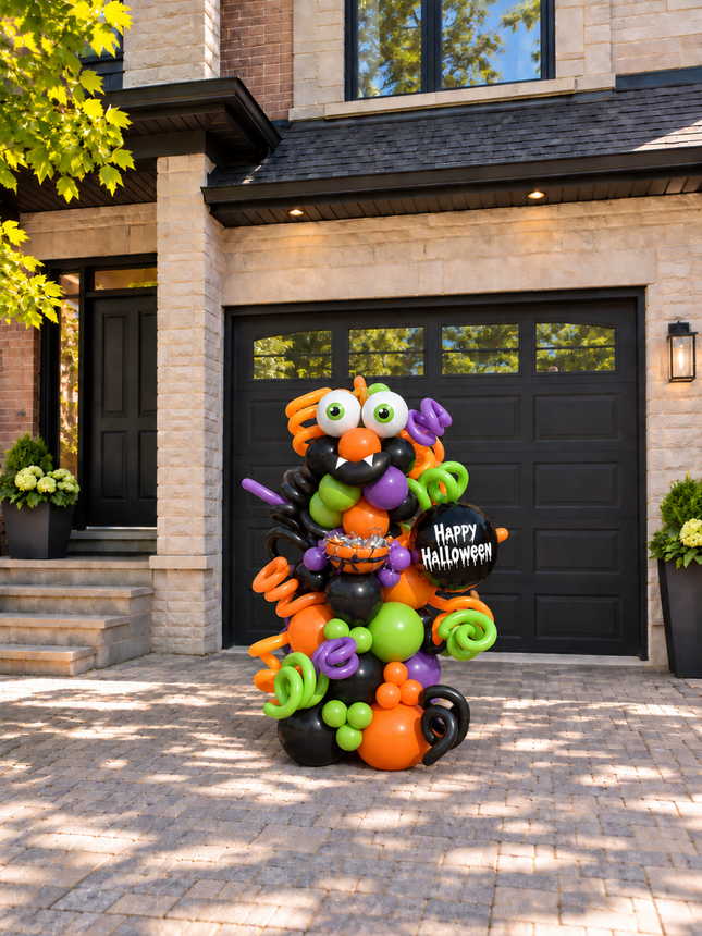 Halloween - Monster Pillar Display - Vibrant Fun