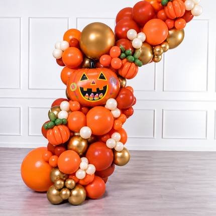 Halloween - Balloon Garland - Pumpkin Patch - Orange