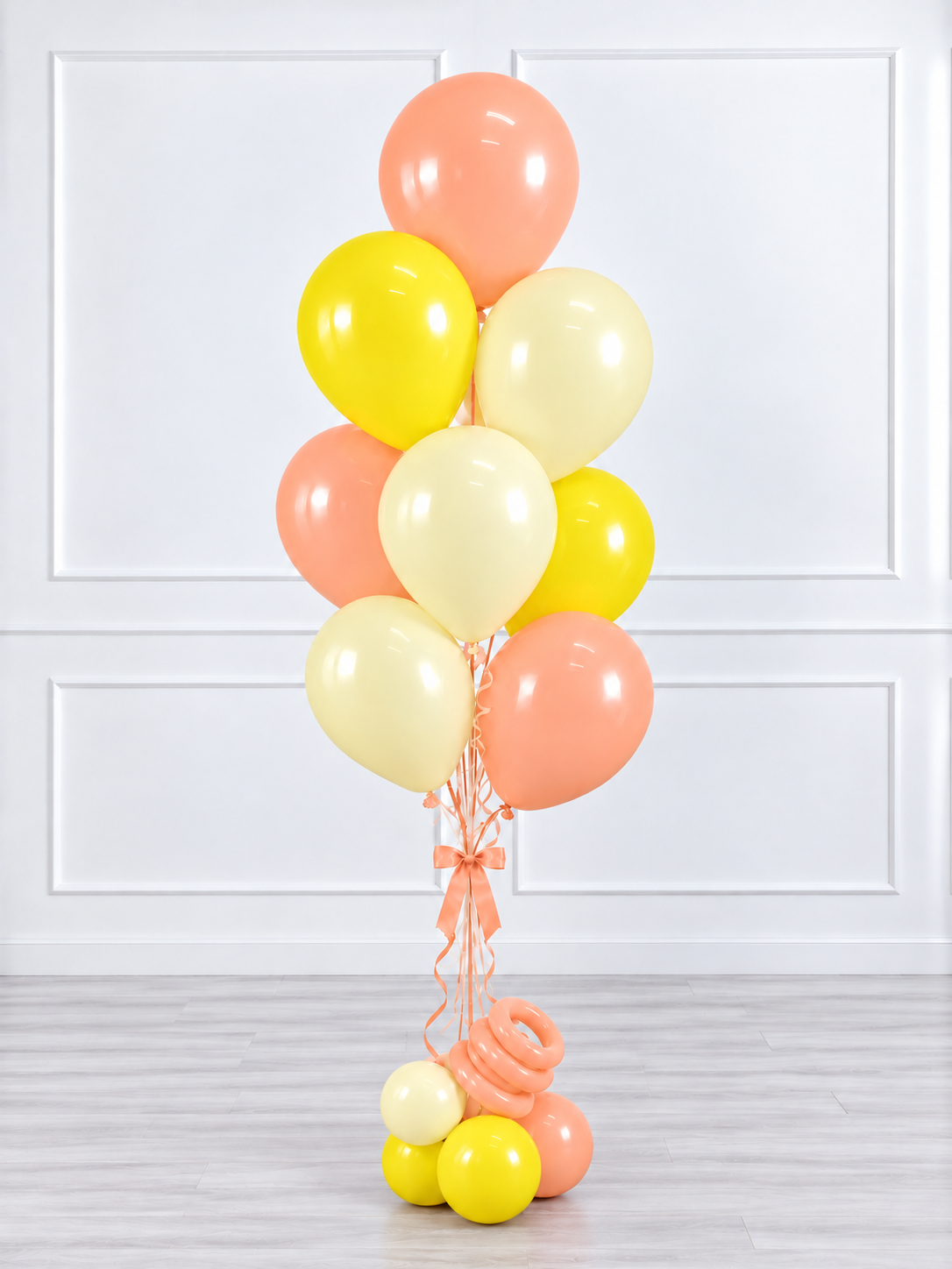Ana Karina Balloons hello yellow balloon bunch deluxe