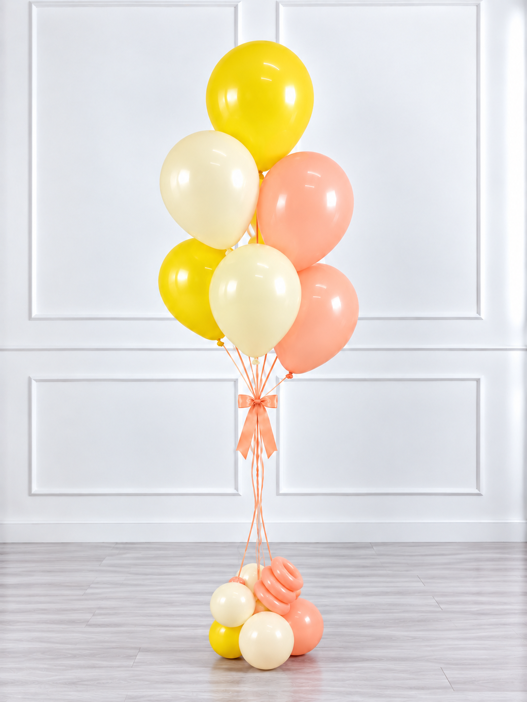 Ana Karina Balloons hello yellow balloon bunch plus