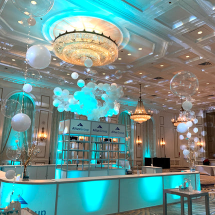 Custom Ceiling Balloons for Corporate Events