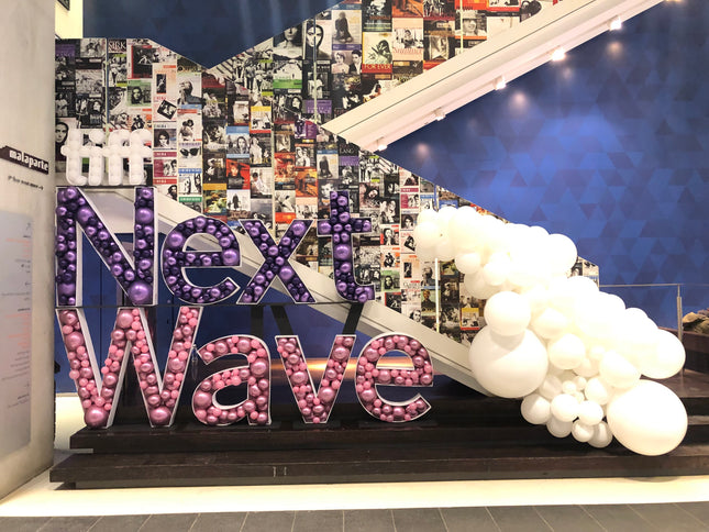 Custom Balloon Mosaics for Corporate Events