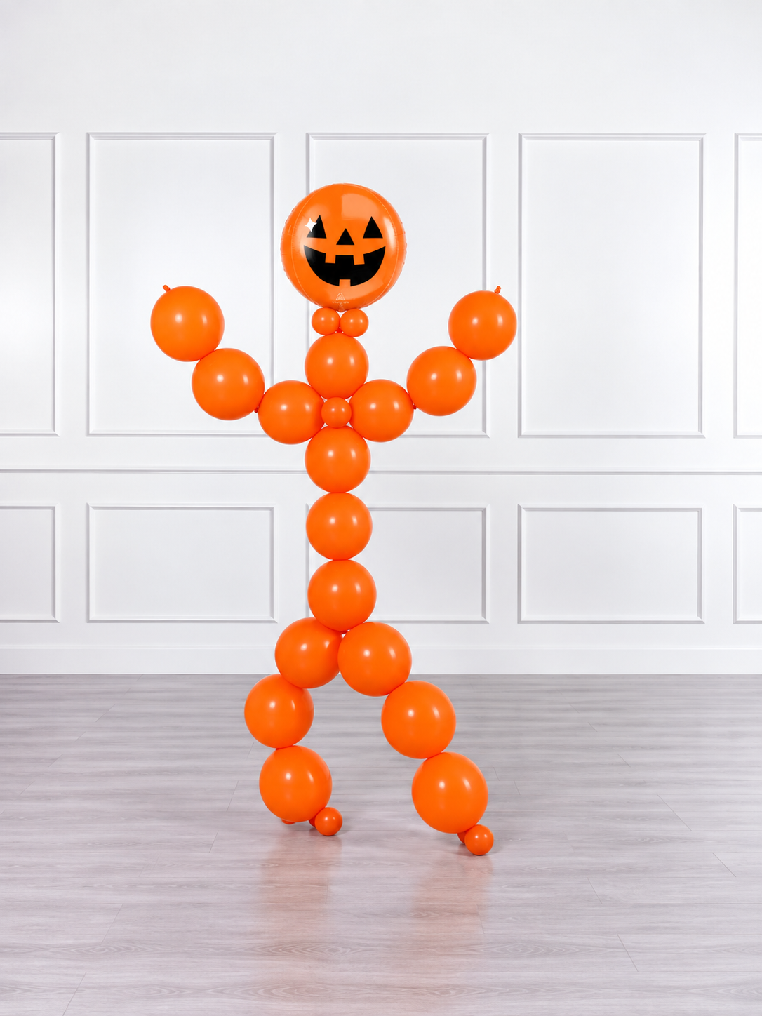 Halloween - Dancer Men Balloons - Pumpkin - Orange