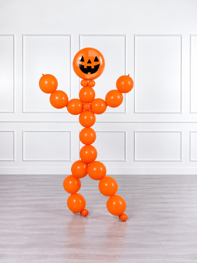 Halloween - Dancer Men Balloons - Pumpkin - Orange