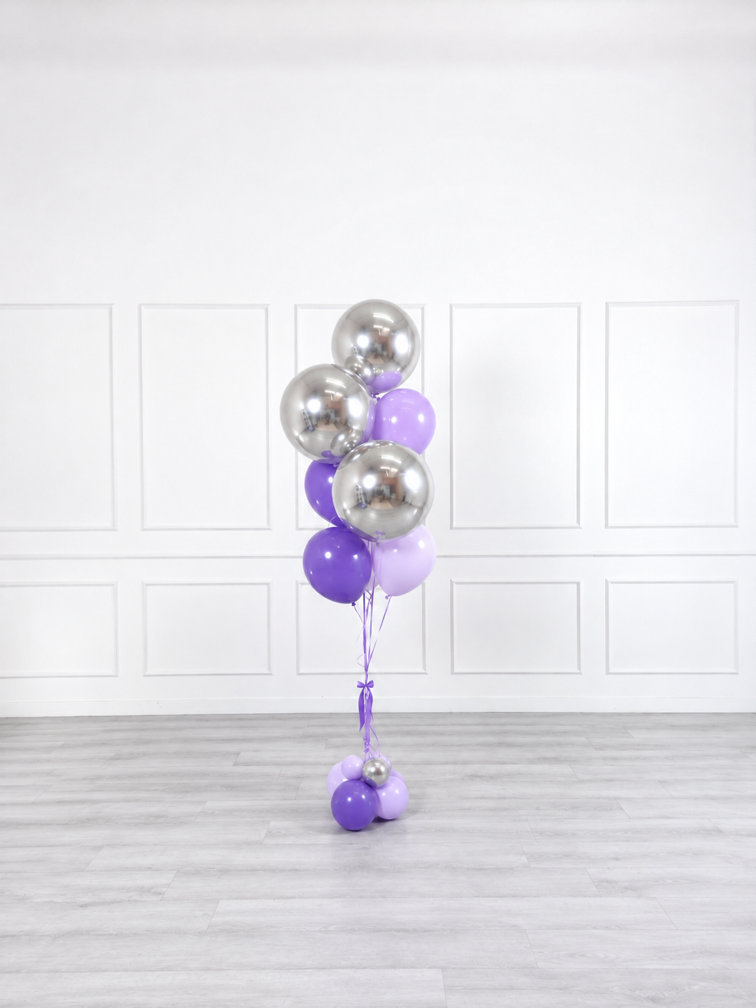 Ana Karina Balloons lilac garden balloon bunch orbz luxe