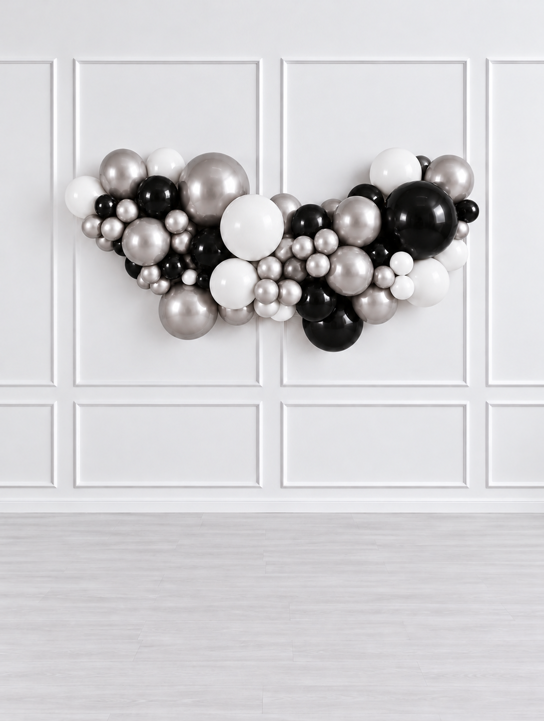 Ana Karina Balloons midnight luxe easy-hang organic balloon garland