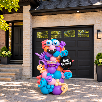Halloween - Monster Pillar Display - Pastel Fun