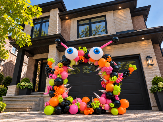 Halloween - Monster Balloon Hoop - Bright Fun