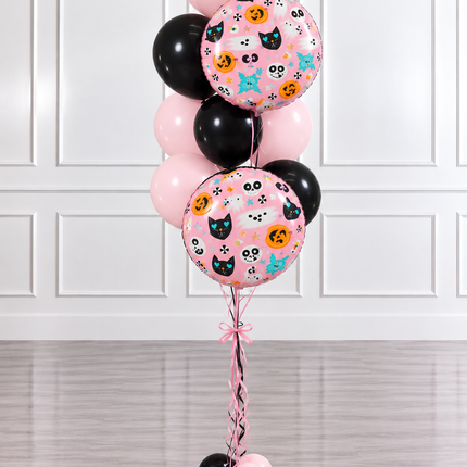 Halloween - Balloon Bunch - Halloween Characters - Pink (12 balloons)