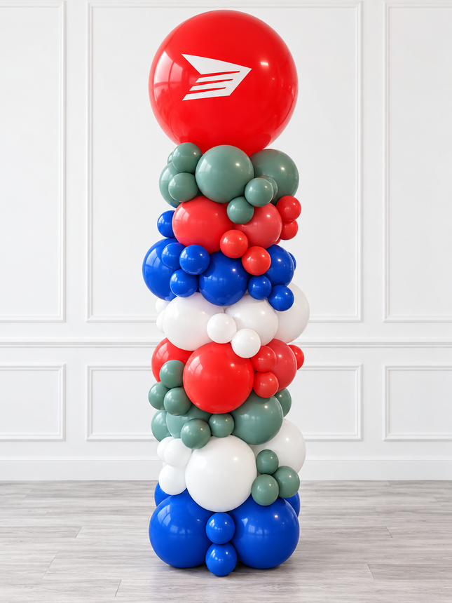 Custom Branded Organic Balloon Column