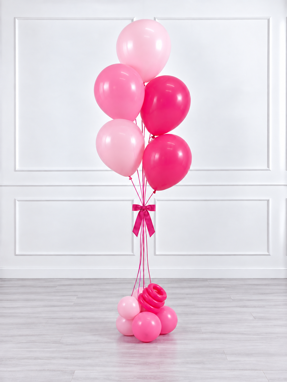 Ana Karina Balloons pink is hot balloon bunch classic