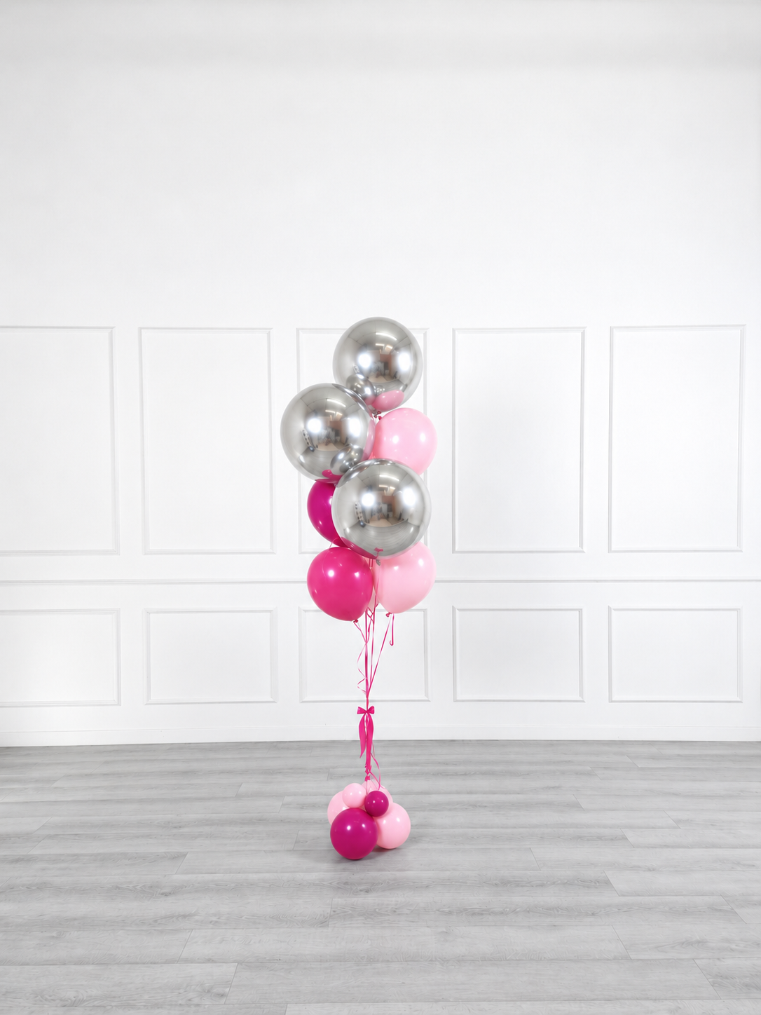 Ana Karina Balloons pink is hot balloon bunch orbz luxe