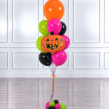 Halloween - Balloon Bunch - Pumpkin - Bright Fun (11 balloons)